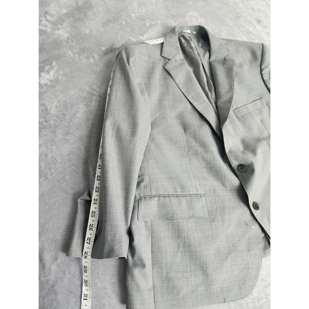 Knot Standard Super Nordstrom Gray Grey Men's Blazer Sports Coat Jacket 50R